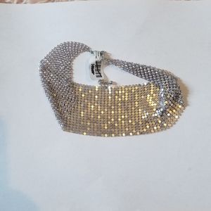 free people light purple mirror choker